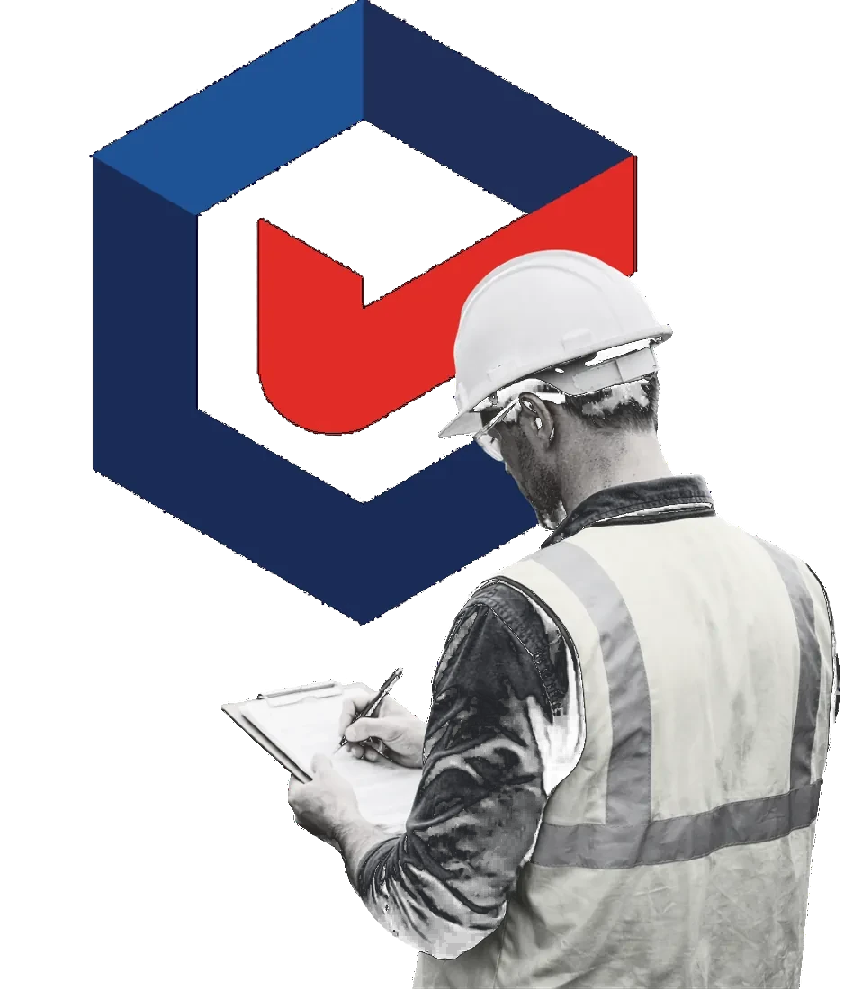 Remsol environmental engineer reviewing a site assessment on clipboard